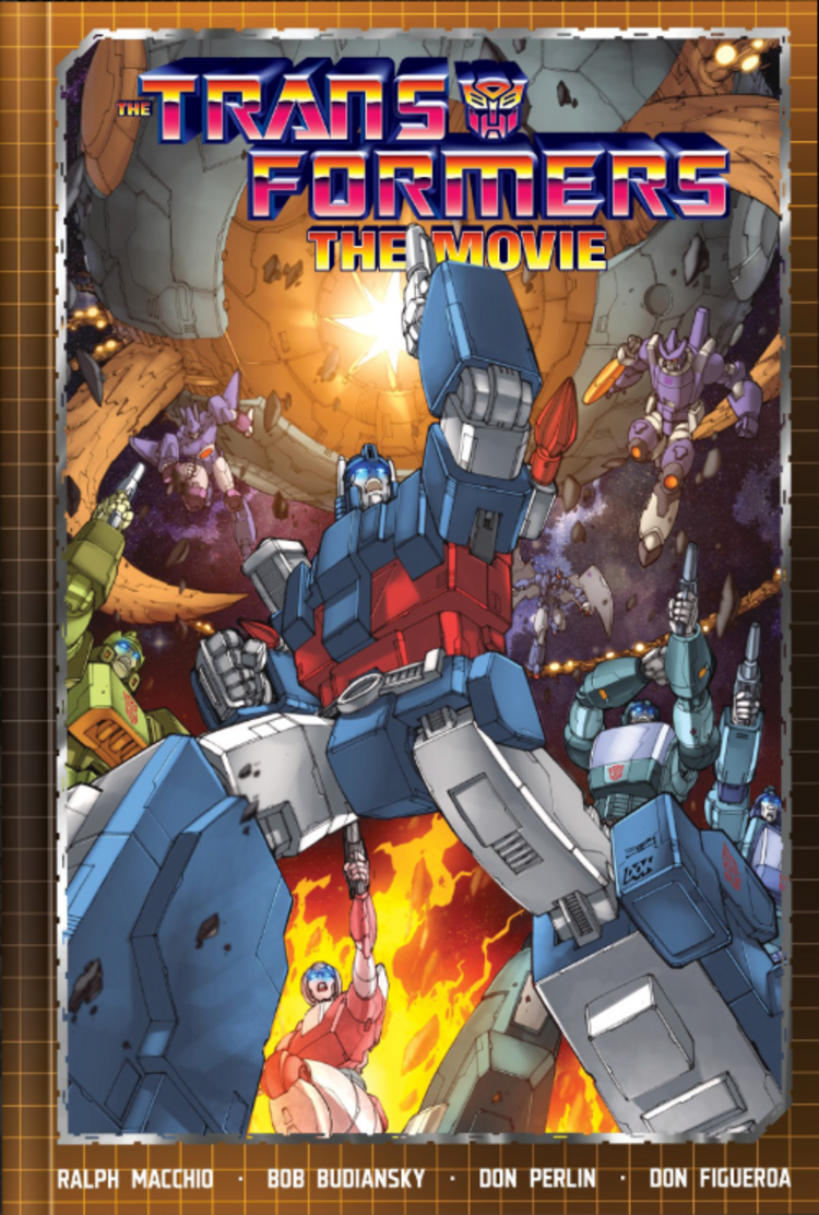 IMAGE COMICS TRANSFORMERS THE MOVIE DELUXE EDITION HC DIRECT MARKET EXCLUSIVE DON FIGUEROA & JOSH BURCHAM CVR