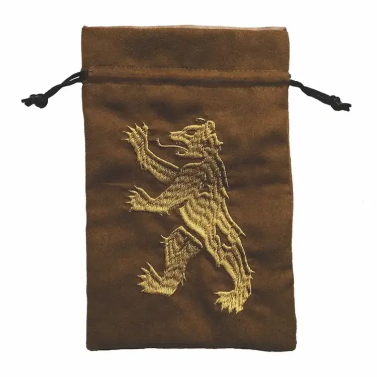DICE BAG HERALDRY BEAR