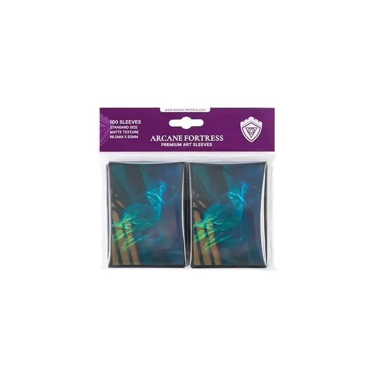 ARCANE FORTRESS 100CT SLEEVES MATTE ART SPIRIT OF THE CANDLE