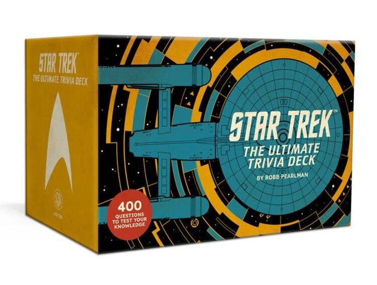 CLARKSON POTTER STAR TREK THE ULTIMATE TRIVIA DECK