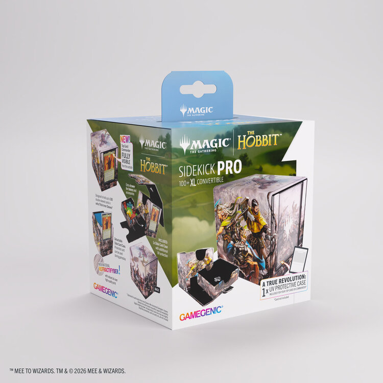 GAMEGENIC GAMEGENIC MTG THE HOBBIT SIDEKICK PRO 100+ CONVERTIBLE BATTLE OF FIVE ARMIES
