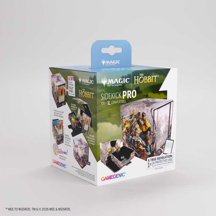 GAMEGENIC GAMEGENIC MTG THE HOBBIT SIDEKICK PRO 100+ CONVERTIBLE BATTLE OF FIVE ARMIES