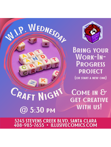 WIP WEDNESDAY CRAFT NIGHT