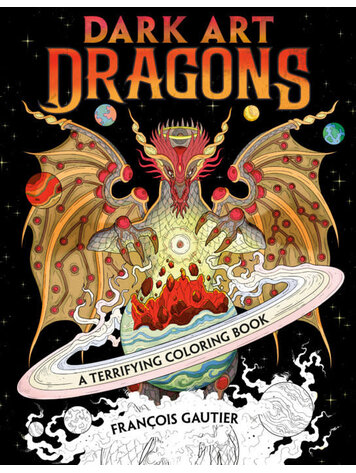 DARK ART DRAGONS A TERRIFYING COLORING BOOK