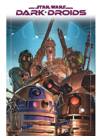 MARVEL COMICS STAR WARS DARK DROIDS OMNIBUS HC PETE WOODS COVER [DM ONLY]
