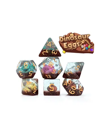 GATE KEEPER 7 SET INCLUSION DICE DINOSAUR EGGS