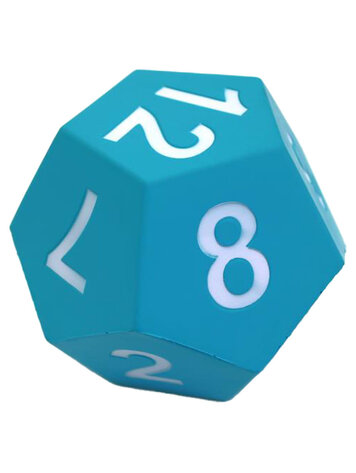 GIANT FOAM DICE D12 BLUE