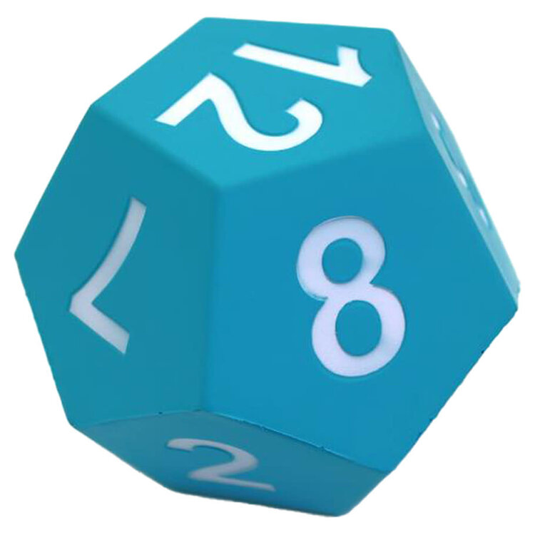 GIANT FOAM DICE D12 BLUE