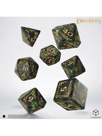 THE LORD OF THE RINGS ROHAN DICE SET