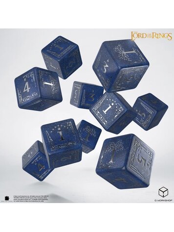 THE LORD OF THE RINGS GONDOR 10 D6 DICE SET