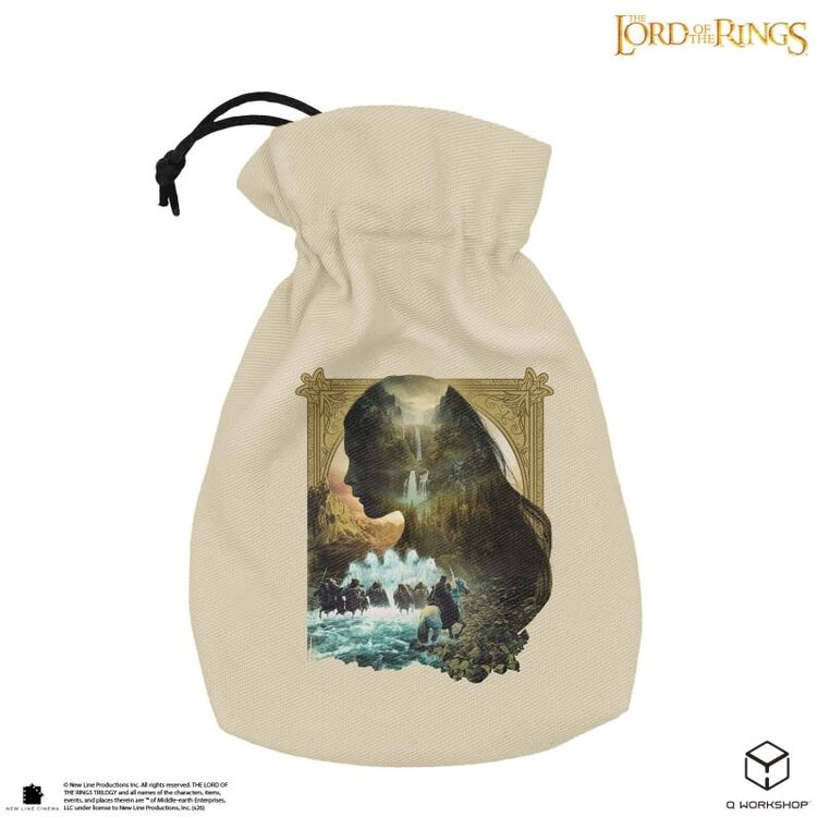 THE LORD OF THE RINGS ARWEN DICE POUCH