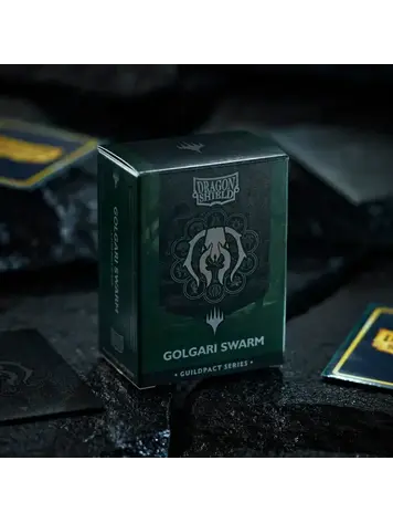 DRAGON SHIELD DRAGON SHIELD 100CT MATTE DUAL ART SLEEVES GOLGARI SWARM