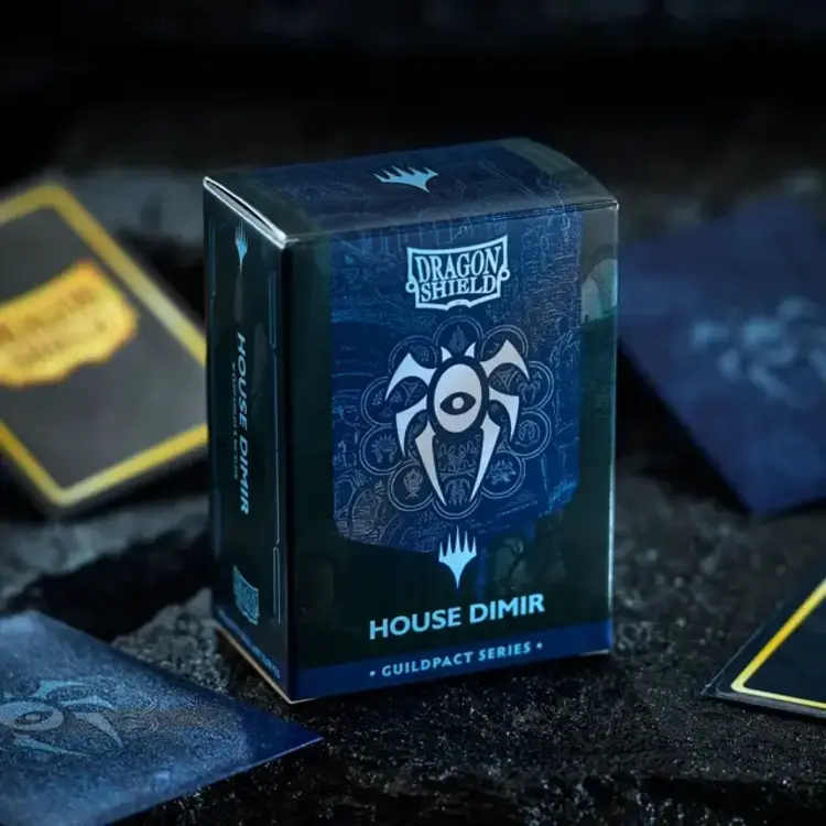 DRAGON SHIELD DRAGON SHIELD 100CT MATTE DUAL ART SLEEVES HOUSE DIMIR