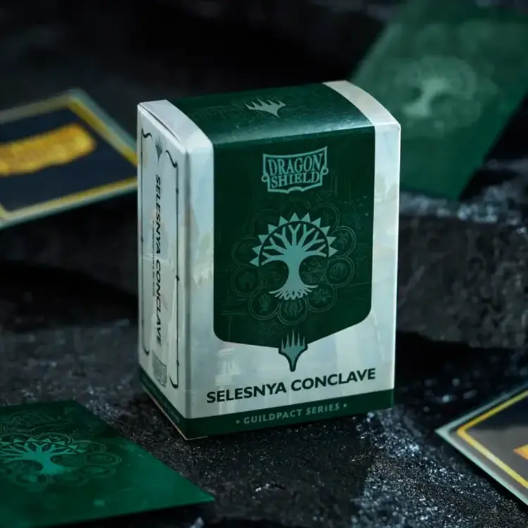 DRAGON SHIELD DRAGON SHIELD 100CT MATTE DUAL ART SLEEVES SELESNYA CONCLAVE