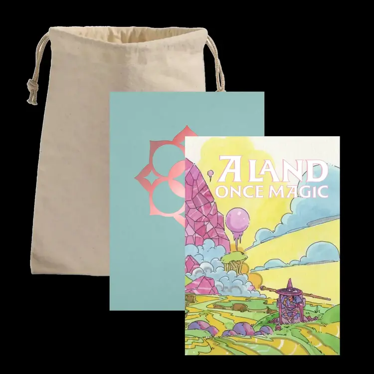 A LAND ONCE MAGIC BOOK AND NOTEBOOK BUNDLE