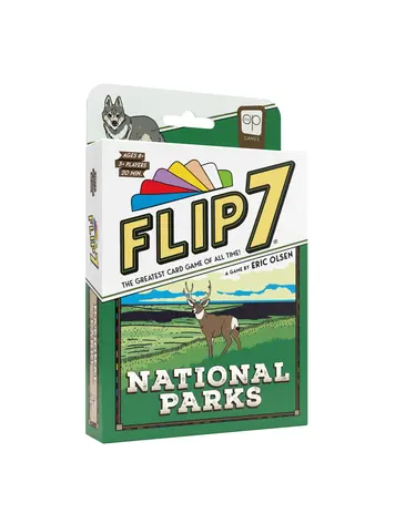 USAOPOLY FLIP 7 NATIONAL PARKS