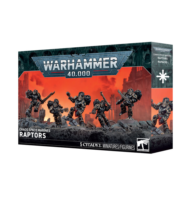 WARHAMMER WARHAMMER 40K CHAOS SPACE: MARINES RAPTORS