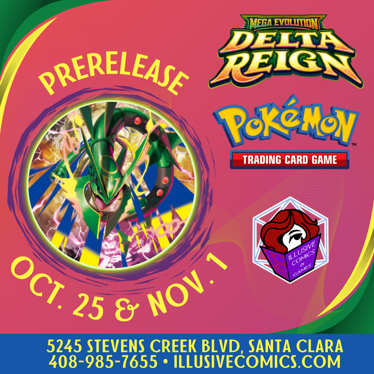 POKEMON MEGA EVOLUTION DELTA REIGN PRERELEASE