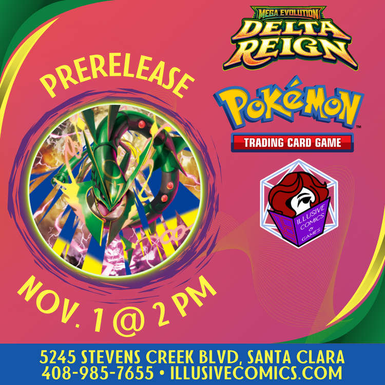 POKEMON MEGA EVOLUTION DELTA REIGN PRERELEASE