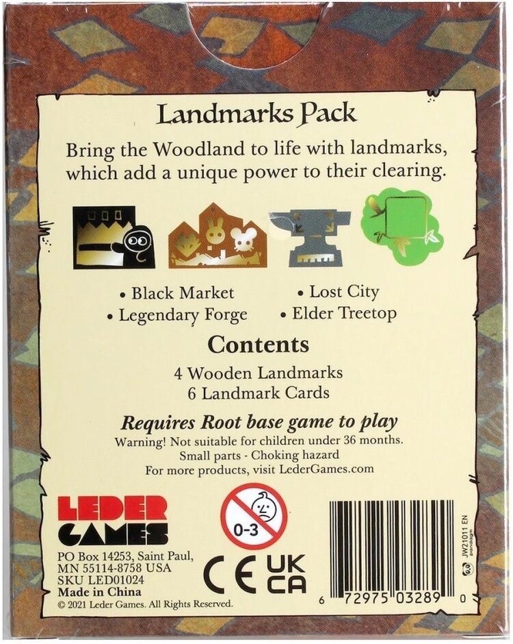 LEDER GAMES ROOT LANDMARKS PACK