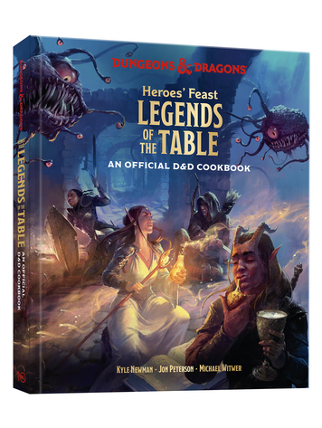 WIZARDS OF THE COAST HEROES FEAST LEGENDS OF THE TABLE AN OFFICIAL D&D COOKBOOK PREORDER WIZARDS OF THE COAST HEROES FEAST LEGENDS OF THE TABLE AN OFFICIAL D&D COOKBOOK PREORDER