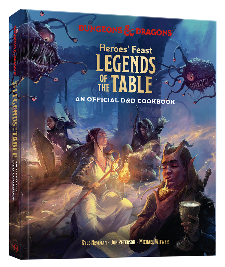 WIZARDS OF THE COAST HEROES FEAST LEGENDS OF THE TABLE AN OFFICIAL D&D COOKBOOK PREORDER