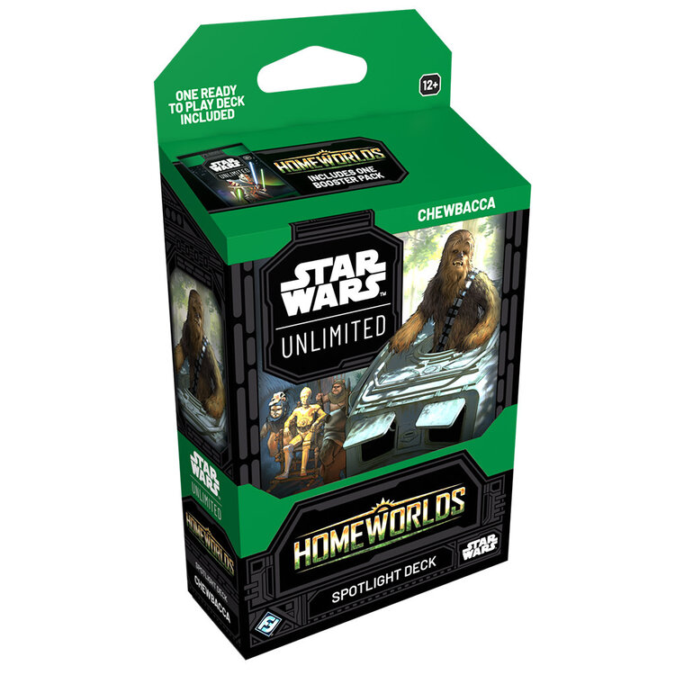 FANTASY FLIGHT GAMES STAR WARS UNLIMITED HOMEWORLDS SPOTLIGHT DECK (SET OF 2) PREORDER