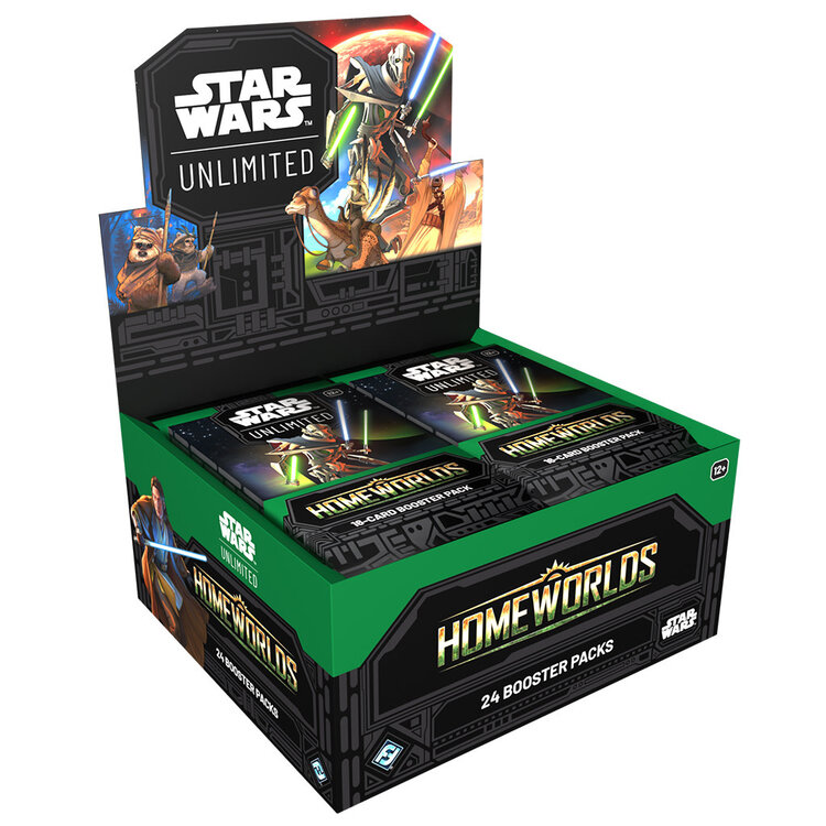 FANTASY FLIGHT GAMES STAR WARS UNLIMITED HOMEWORLDS BOOSTER BOX PREORDER