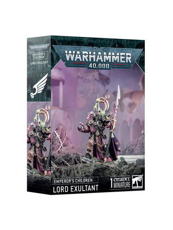 WARHAMMER WARHAMMER 40K EMPEROR'S CHILDREN LORD EXULTANT
