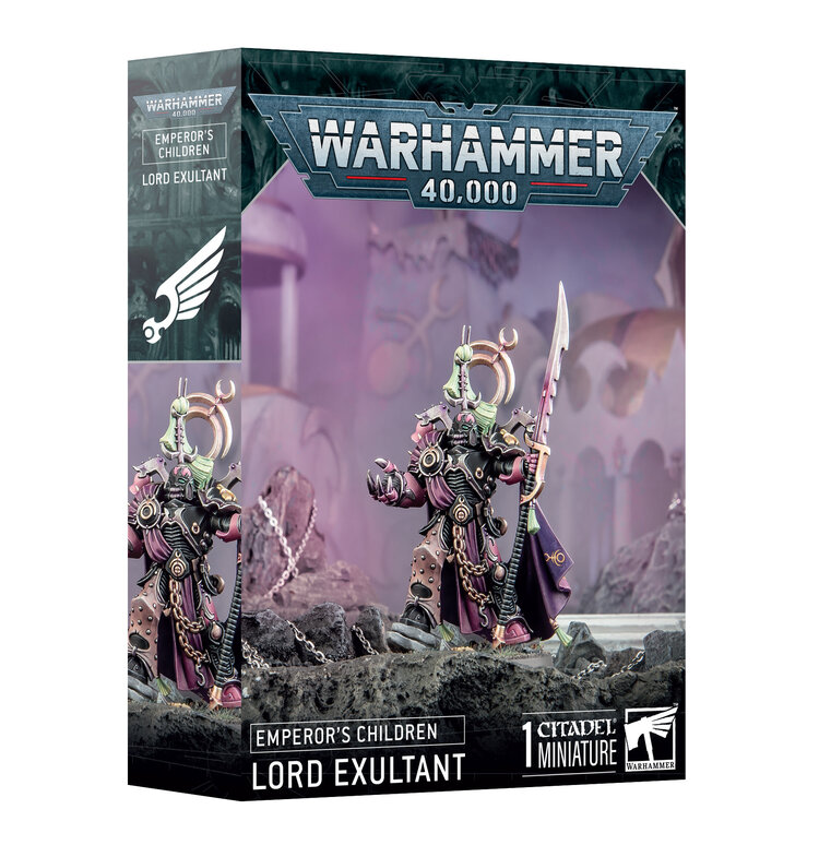 WARHAMMER WARHAMMER 40K EMPEROR'S CHILDREN LORD EXULTANT