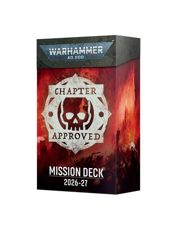 WARHAMMER WARHAMMER 40K CHAPTER APPROVED MISSION DECK 2026-27
