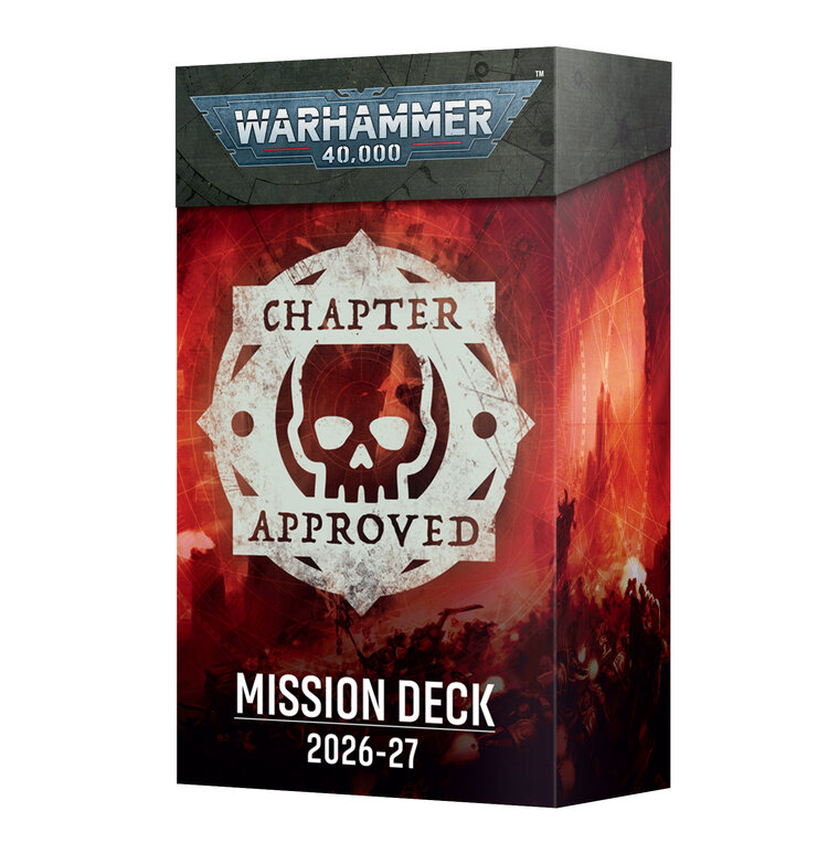 WARHAMMER WARHAMMER 40K CHAPTER APPROVED MISSION DECK 2026-27