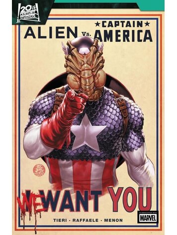 MARVEL COMICS ALIEN VS CAPTAIN AMERICA TP MARVEL COMICS ALIEN VS CAPTAIN AMERICA TP