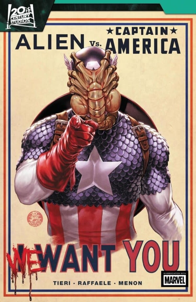 MARVEL COMICS ALIEN VS CAPTAIN AMERICA TP