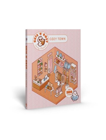 ABRAMS CUTE N COZY STICKER THERAPY TP CUTE N COZY TOWN