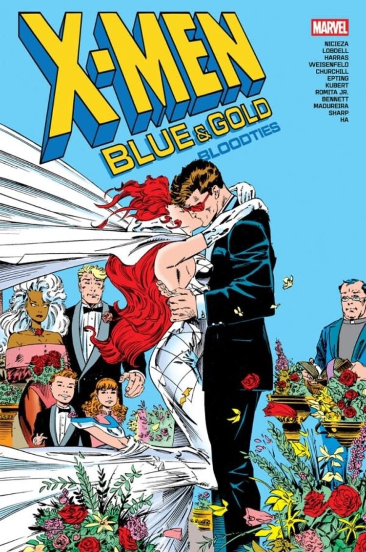 MARVEL COMICS X-MEN BLUE & GOLD BLOODTIES OMNIBUS HC ANDY KUBERT COVER