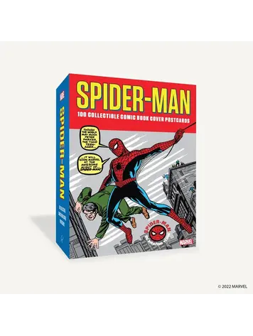 CHRONICLE BOOKS MARVEL SPIDER-MAN 100 COLLECTIBLE COMIC BOOK COVER POSTCARDS CHRONICLE BOOKS MARVEL SPIDER-MAN 100 COLLECTIBLE COMIC BOOK COVER POSTCARDS
