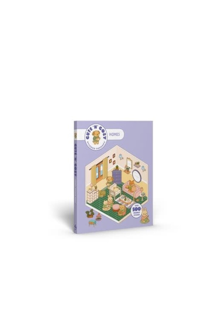 ABRAMS CUTE N COZY STICKER THERAPY TP HOMES