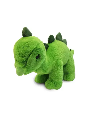 GREEN STEGOSAURUS STUFFED 16IN PLUSHIE