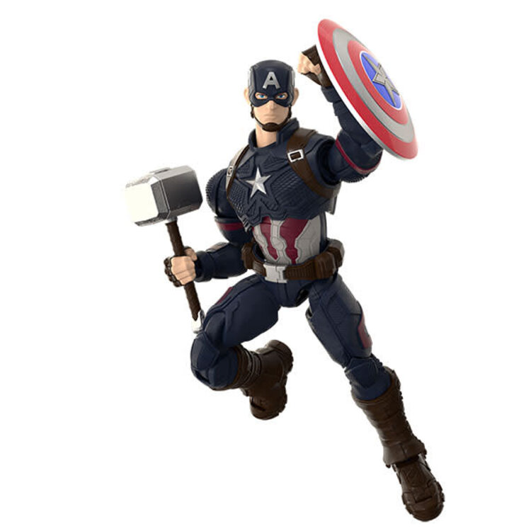 BLOKEES MARVEL 5.3 INCH CHAMPION MODEL KIT CC03 INFINITY SAGA CAPTAIN AMERICA