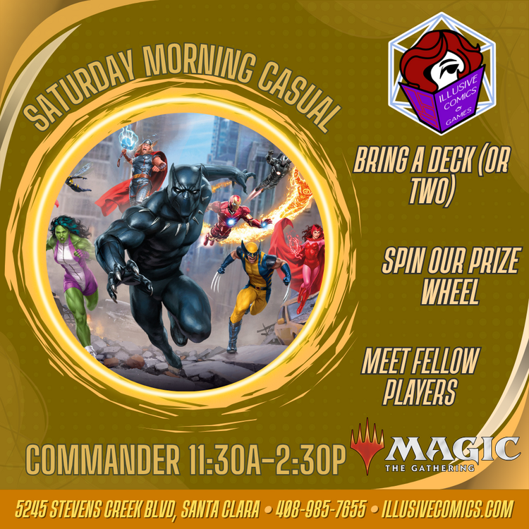 MTG SATURDAY CASUAL COMMANDER