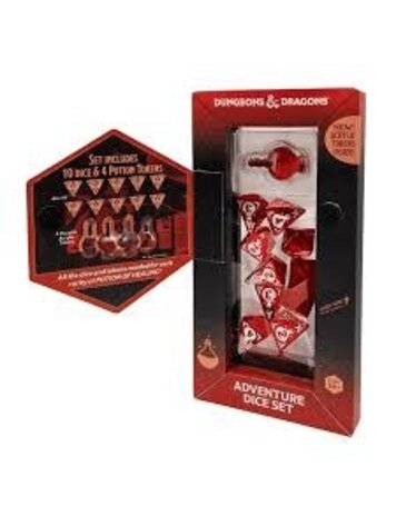 D&D ADVENTURE DICE SET POTION OF HEALING