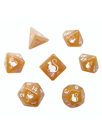 KITTY CLACKS PROWLER 7 CT RPG DICE SET