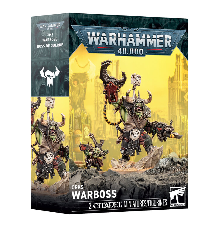 WARHAMMER WARHAMMER 40K ORKS: WARBOSS