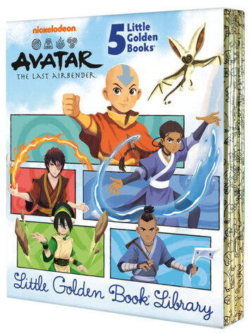 GOLDEN BOOKS AVATAR THE LAST AIRBENDER LITTLE GOLDEN BOOK BOXED SET