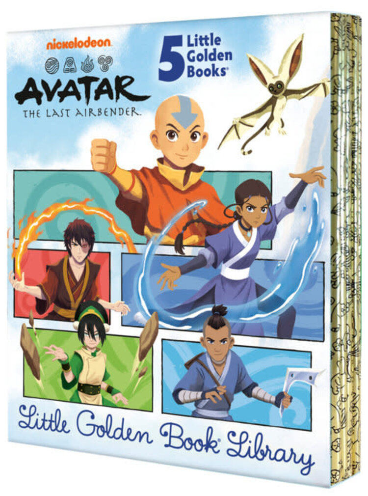 GOLDEN BOOKS AVATAR THE LAST AIRBENDER LITTLE GOLDEN BOOK BOXED SET