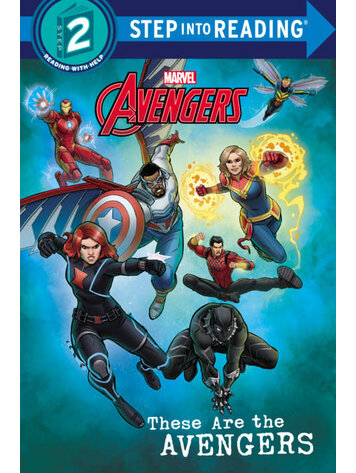 PENGUIN RANDOM HOUSE MARVEL AVENGERS THESE ARE THE AVENGERS SC STEP INTO READING STEP 2