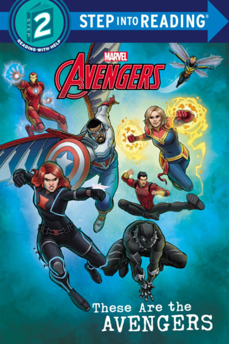 PENGUIN RANDOM HOUSE MARVEL AVENGERS THESE ARE THE AVENGERS SC STEP INTO READING STEP 2