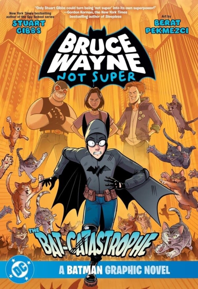 DC COMICS BRUCE WAYNE NOT SUPER THE BAT-CATASTROPHE A BATMAN GRAPHIC NOVEL TP
