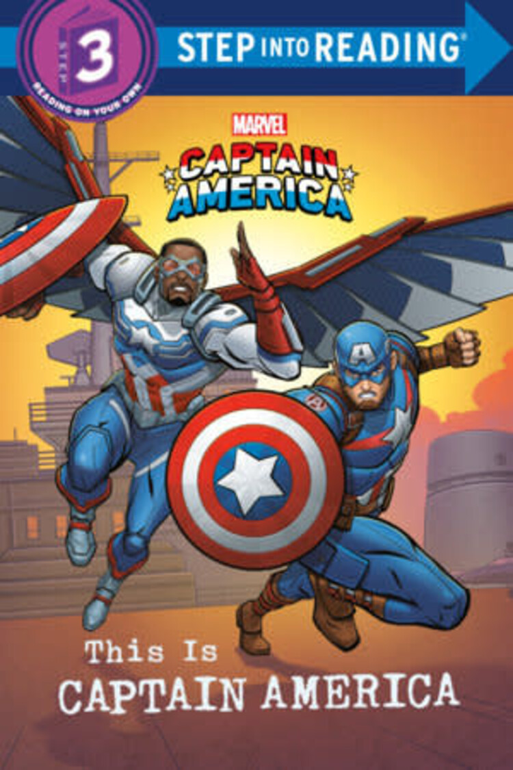 PENGUIN RANDOM HOUSE MARVEL CAPTAIN AMERICA THIS IS CAPTAIN AMERICA SC STEP INTO READING STEP 3